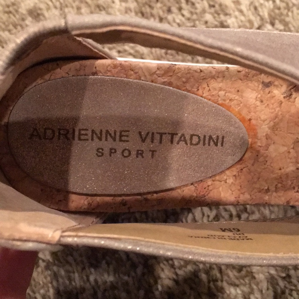 Adrienne Vittadini Strappy Wedge Sandals - Picture 5 of 5